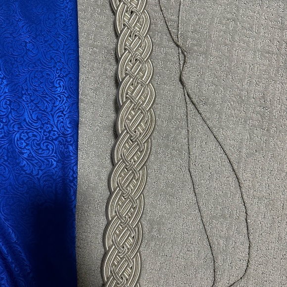 Blue moroccan authentic dress (quftan) custom made - Picture 2 of 7